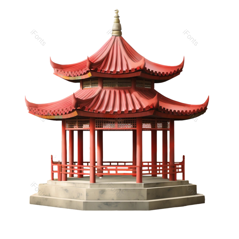 水墨图片,荷花元素,夏天PNG,山水免抠素材